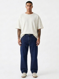 Men's Denim Wash Super Baggy Jeans