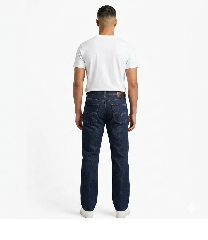 Men’s Premium Straight Fit Denim Jeans – Multi Shade Blue Wash Collection
