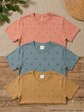 Essential Geometric Print Crew-Neck T-Shirt Combo (Pack of 3)
